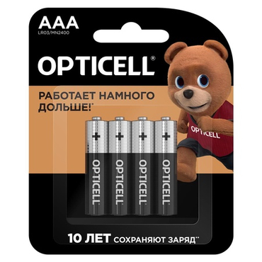 Батарейки OPTICELL BASIC LR03, AAA (4шт в блистере) 5051009
